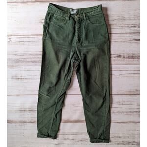 Guess by Georges Marciano Green Vintage Mom Jeans sz 31